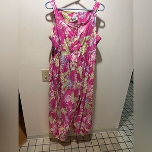 Vintage Laura Ashley Floral Jumpsuit/Romper XL